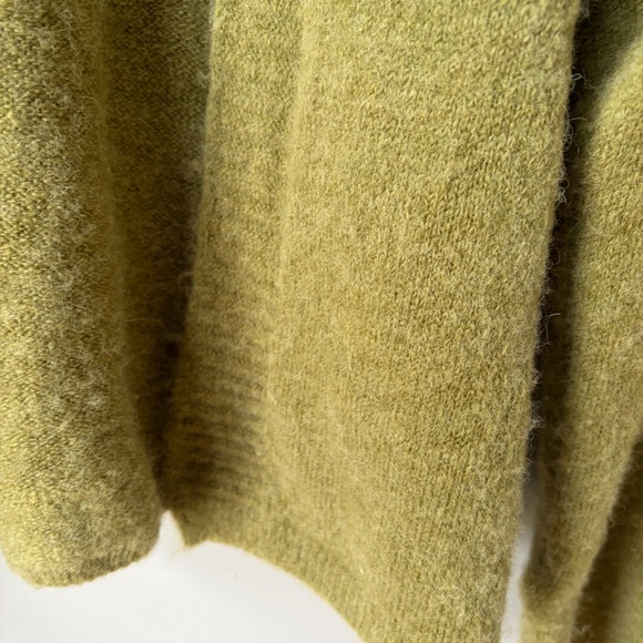 Luck & Cie Womens Alpaca Blend Cardigan Green Size Medium-made In Italy- France - Picture 7 of 9